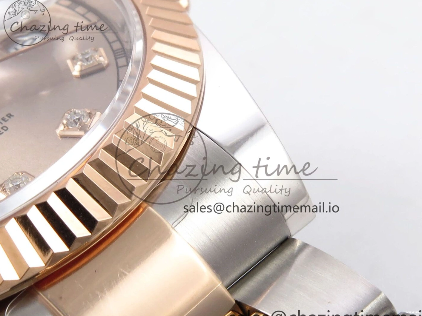 SH3235（Gain Diamonds Oyster 904L DateJust 126331 Steel Dial ARF RG on Edition 41 SS Bracelet 1:1 Weight） Best RG 0517